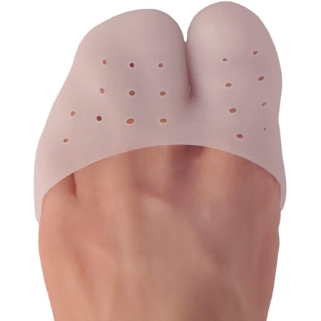 Toe Protectors with Metatarsal Pads,2 Pcs Gel Soft Toe Sleeves,Breathable Gel Toe Caps,Versatile Toe Guards & Toe Covers for Women & Men
