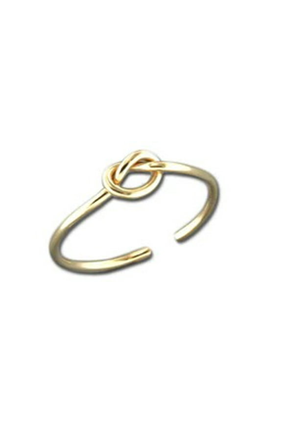 Toe Rings, Love Knot Gold Toe Ring, 14k Gold Filled adjustable Infinity toe rings, Gold Toe Rings, Toe Rings for Women