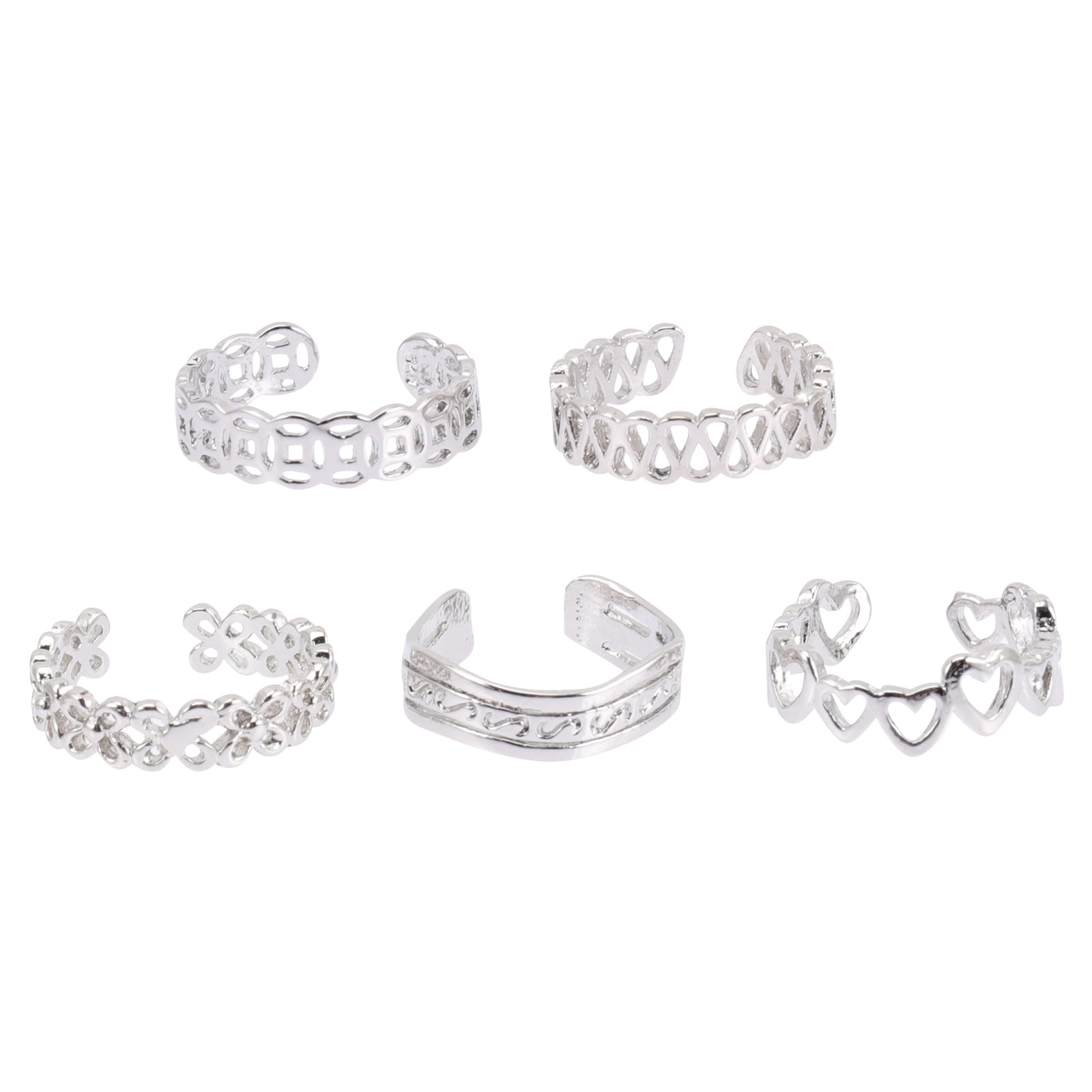 925 Sterling Silver Toe Ring | Hammered Toe Ring | Boho Gypsy Artisan –  WatchMeWorld