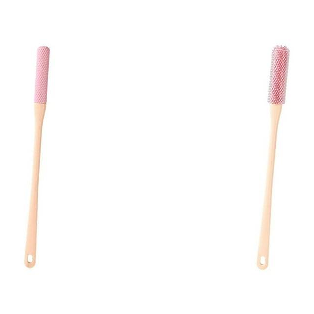 Toe Seam Massage Brush And Soft Rubber Foot File Toe Cleaning Brush