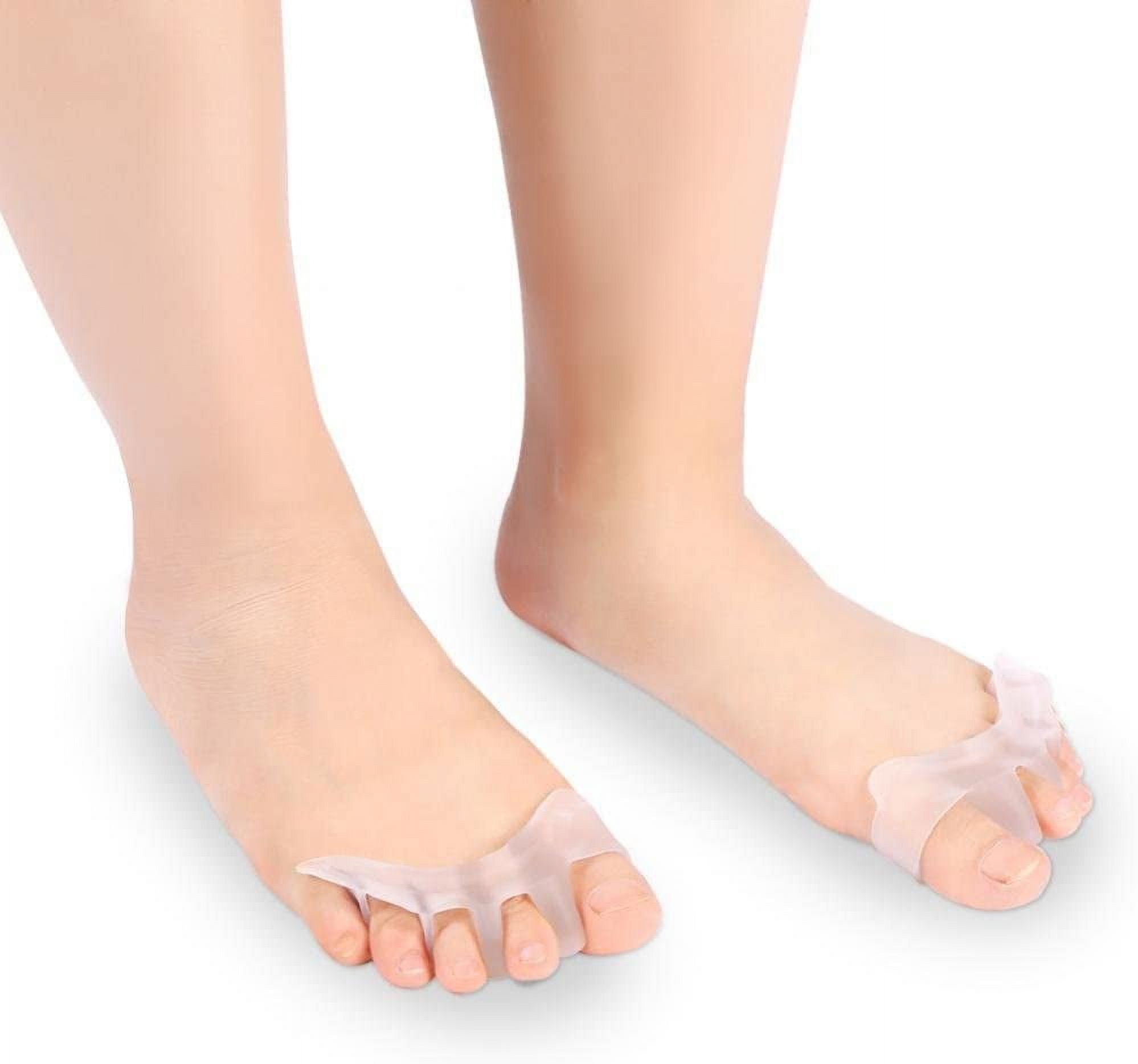 Toe Separator, 1 Pairs Silicone Gel Toe Separator for Sports Activities