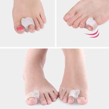 Toe Separator Insoles Ring 2pcs Separation Hallux Valgus Correction Pad Foot Care Foot Toe Hallux Valgus Correct Tool