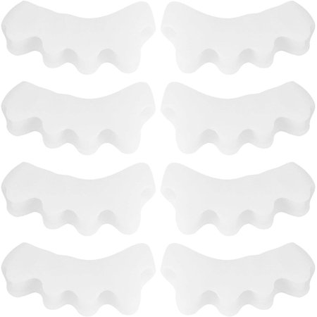 Toe Separator Lightness Threeu2011Level Strength Absorb Shock Easy To Clean Silicone Straightener for Exercise Fitness