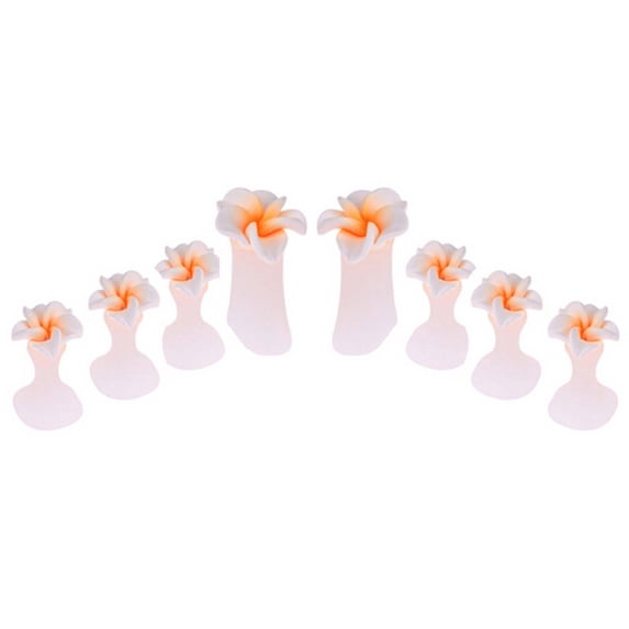 Toe Separator, Pedicure Toe Separator, Toe Nail Separator for Women Nail Art and Manicure, Soft Comfortable Washable Reusable Toe Pads for Salon and Home Use