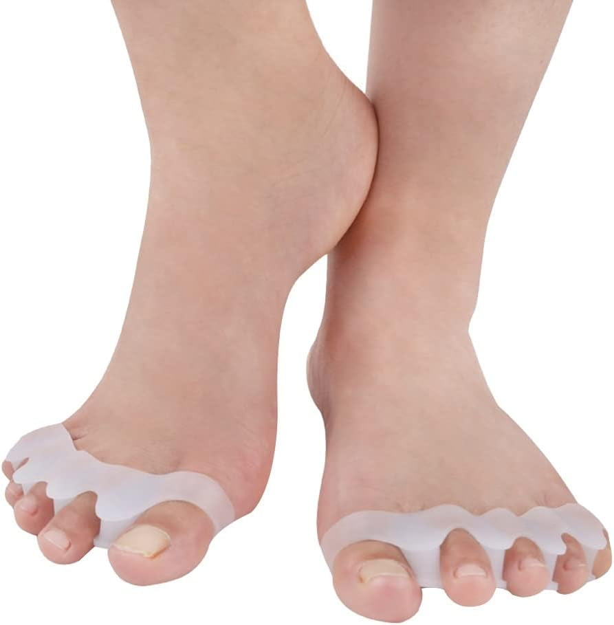 Toe Separators,5 Hole Stretcher Toe Divider,Hallux Valgus Corrector