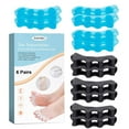 thumbnail image 1 of Toe Separators to Correct Bunions,Bunion Corrector for Women Men Overlapping Toes,Toe Straightener to Improve Functional Athletic Mobility - Stretches to Fit, 1 of 7