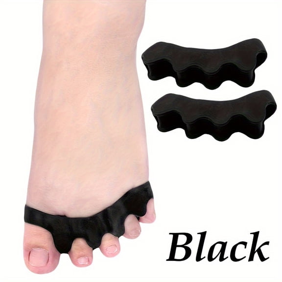 Toe Separators Doctor Recommended Correct Foot and Bunion Pain,Plantar Fasciitis Toe Straightener to Improve Functional Mobility