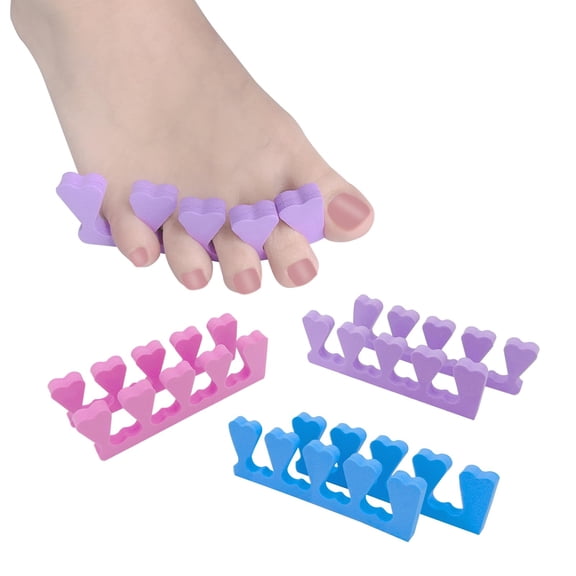 Toe Separators Set - 24 Pieces Soft & Durable Pedicure Tools Kit For Feet, Toe Separators For Women& Girls