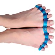 Toe Separators Stretchers Straighteners Alignment Bunion Gel Pain Relief 2pcs, Large, TM