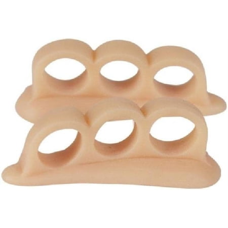 Toe Separators Toe Protectors for Little Toe Gel Toe Separator Toe Straightener with 3 Holes Little Toe Separators Foot comforts products