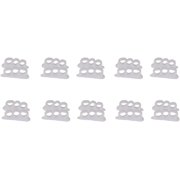 Toe Separators Toe Spacers Toe Straightener For Men & Women Hammer Toe Overlapping Toe Claw Toes Reduce Foot Skin Color Toe Pads