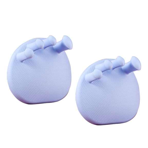 Toe Separators for Women, 2 Pcs Arch Trainer Separators, Silicone Overlapping Toes Corrector Soft, Supportive, Silicone Corrector Exerciser for Men Women