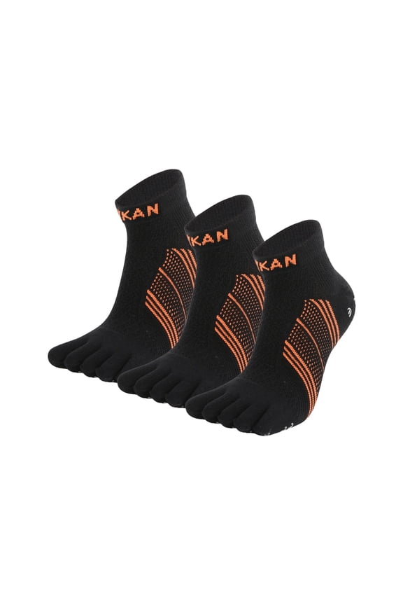 Toe Socks Running Socks for Men Women 3 Pairs Athletic Breathable Five Finger Socks