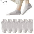 thumbnail image 1 of Toe Socks for Men 6 Pairs Womens Socks Mesh Ventilation Non Slipping Liner Footies Thin Socks Lightweight Socks Purple One Size, 1 of 9