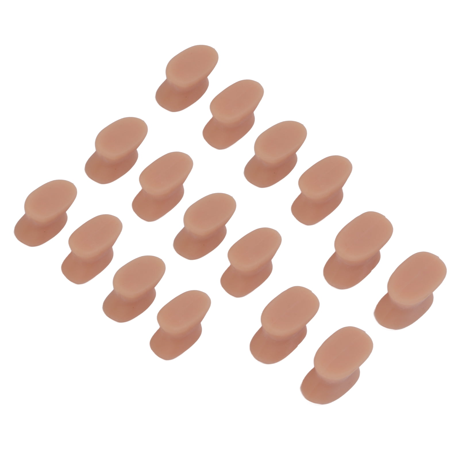 Toe Spacers, 8 Pairs Bunion Pads Soft Silicone Toe Spacers Reduce Friction Toes Spacer Bunion