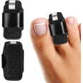 thumbnail image 1 of Toe Splint for Broken Toe Toe Straightener Toe Brace Women Men Hammer Toe to Align and Support Toe Wraps 2Pcs, 1 of 7