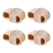 Toe Straightener Anti-Slip Double Ring Toe Separator for Overlapping Toes & Hallux Valgus Relieve Foot Pain Orthopedic Bunion Corrector for All-Day Comfort