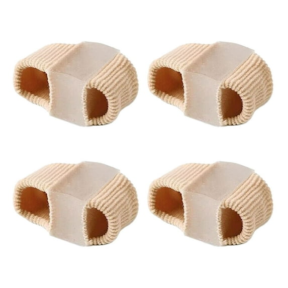 Toe Straightener Anti-Slip Double Ring Toe Separator for Overlapping Toes & Hallux Valgus Relieve Foot Pain Orthopedic Bunion Corrector for All-Day Comfort