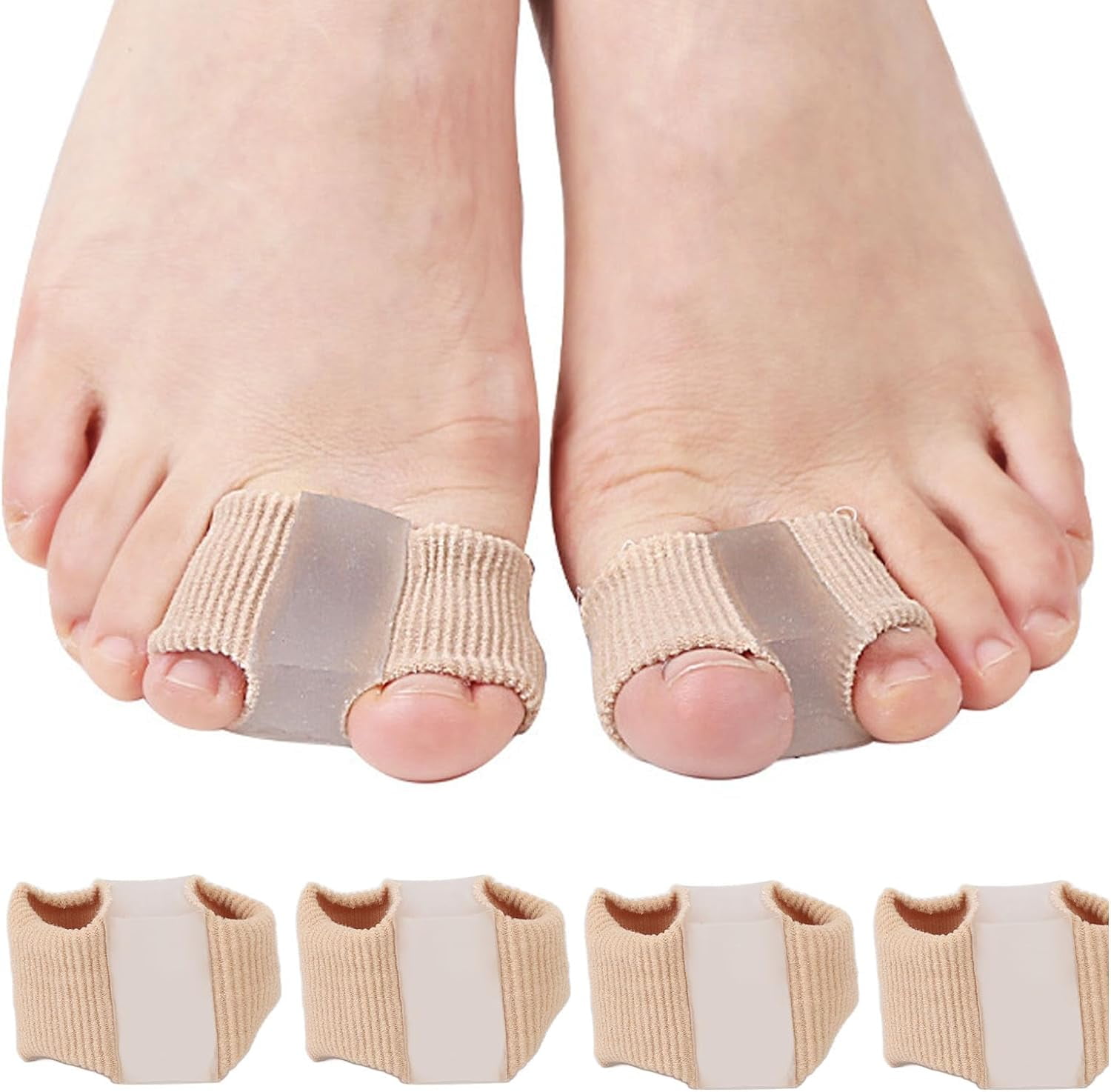 Toe Straightener Double Hole Big Toe Separator, Prevent Friction, for ...