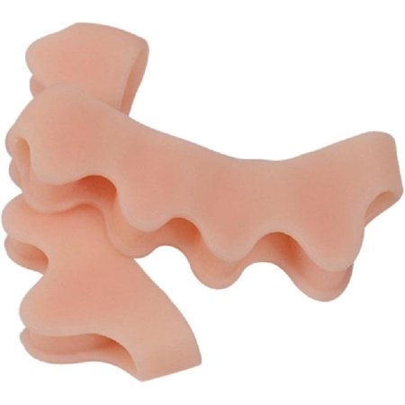 Toe Straightener Toe Separators for Overlapping Toe Straighten Bent Toes Five Toe Eversion Orthotic Foot Care Separator Toe Stretcher