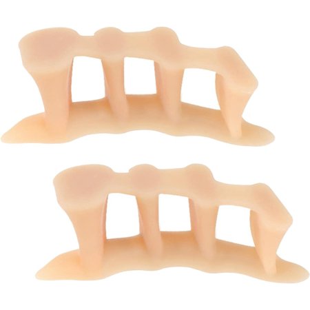 Toe Straighteners - 3-Hole Hammer Toe Straightener | Hammer Toe Splints for Correcting Overlapping Toes, Crooked Toes, Prevent Overlap