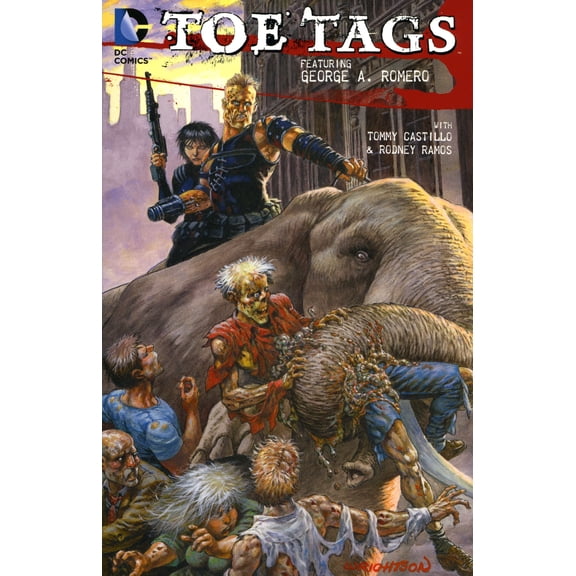 Toe Tags Featuring George Romero TPB #1 VF ; DC Comic Book