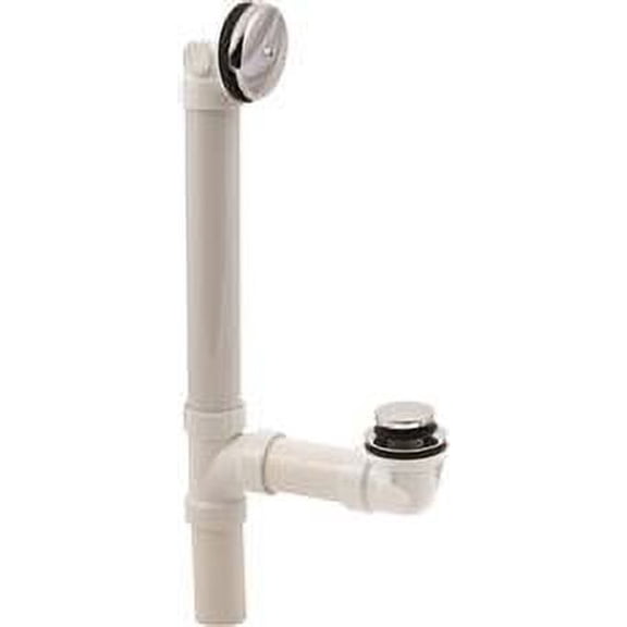 Toe Touch Waste And Overflow Pvc With Pipe