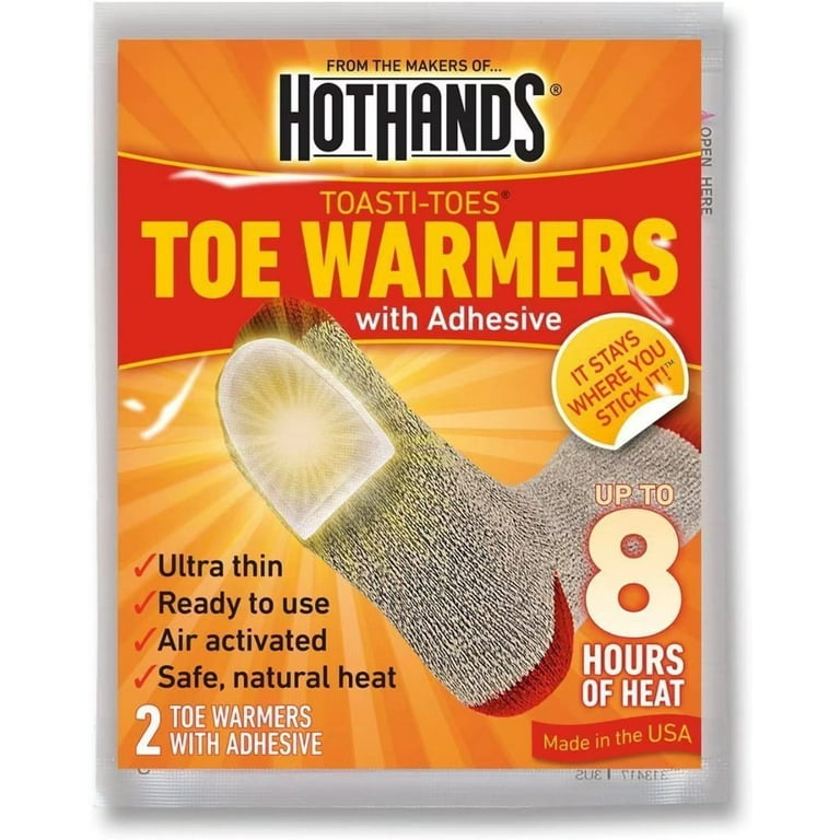 TOE WARMER PACK CHAUFFERETTES ORTEILS THERM-IC