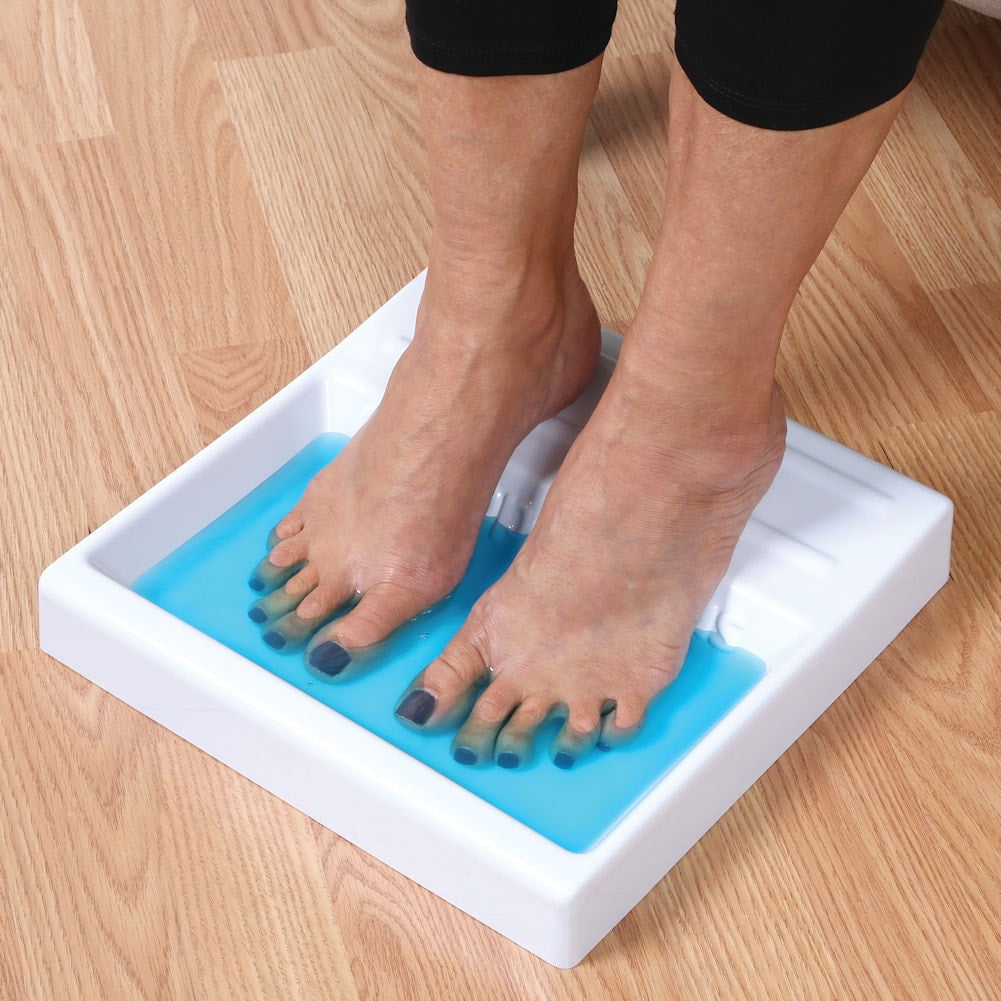 Toe and Nail Shallow Foot Soaking Tray - Perfect for Home Pedicure 