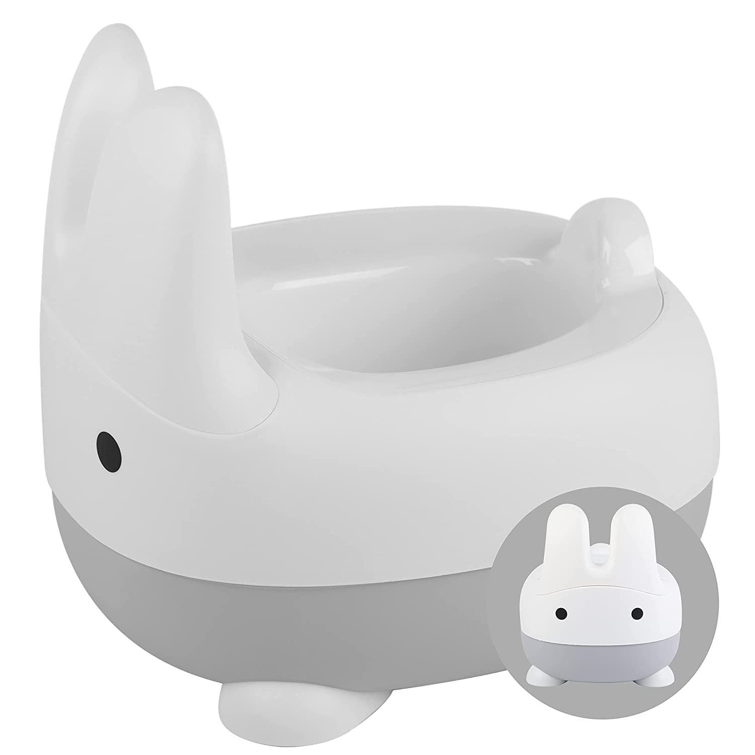 Child Potty Training Chair for Girls Pink Handles Splash Guard