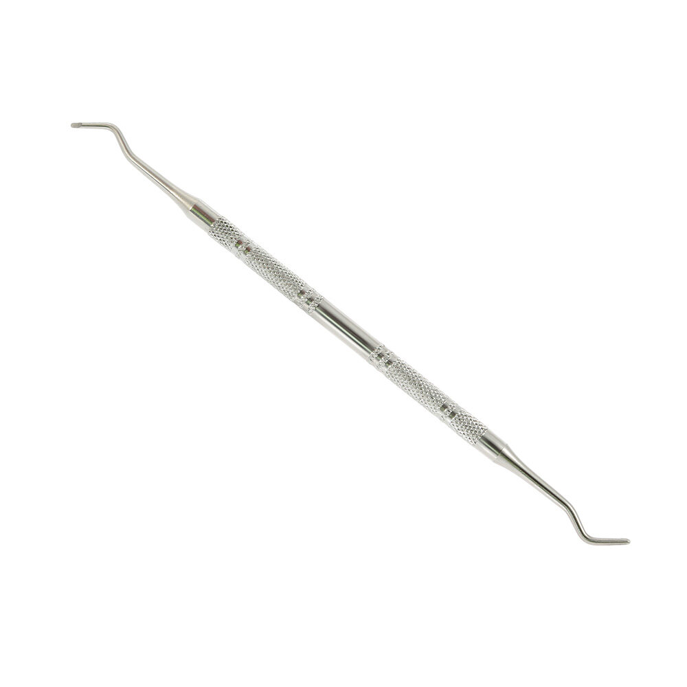 Toenail Cleaner Ingrowing File Nail Care Chiropody Tool Professional Double-ended File Podiatry Stainless Steel Nail Tool