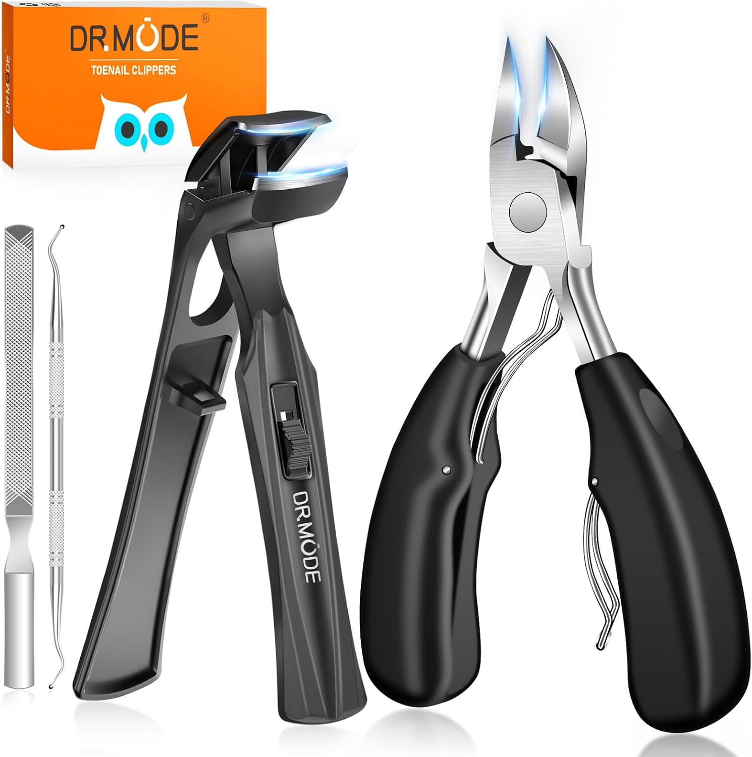 Feiccier Heavy Duty Ingrown Toenail Clippers, Professional Toenails Trimmer, Podiatrist Toe Nail Clippers For Thick Nail & Ingrown Toenails, Sharp Curved Blade, Pedicure Tools - View #9