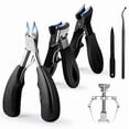 thumbnail image 1 of DAIENDI Toenail Clippers,Sharp Angled Heavy Duty Ingrown Toenail Tools for Seniors & Men, Manicure Pedicure for Thick Nails, 1 of 8