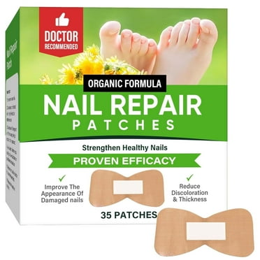 Toenail Fungus Treatment, 35 Pcs Nighttime Renewal Fungus Nail Patches, Nail Repair Strips for Nail Fungus Damage, 8-Hour Nail Treatment Restores Appearance
