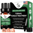 thumbnail image 1 of Foot Cure Toenail Fungus Treatment Extra Strength - 25% Undecylenic Acid Nail Repair Treatment for Ingrown Nails and Yellow Toenails - 15ml, 1 of 11