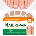 thumbnail image 1 of Toenail Fungus Treatment Extra Strength, Fungal Nail Patches, Advanced Nail Repair Strips to Restore Discolored and Damaged Nails, 32 Count, 1 of 8
