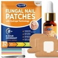 VIGORWELL Extra Strength Toenail Fungus Kit Nighttime Nail Patches