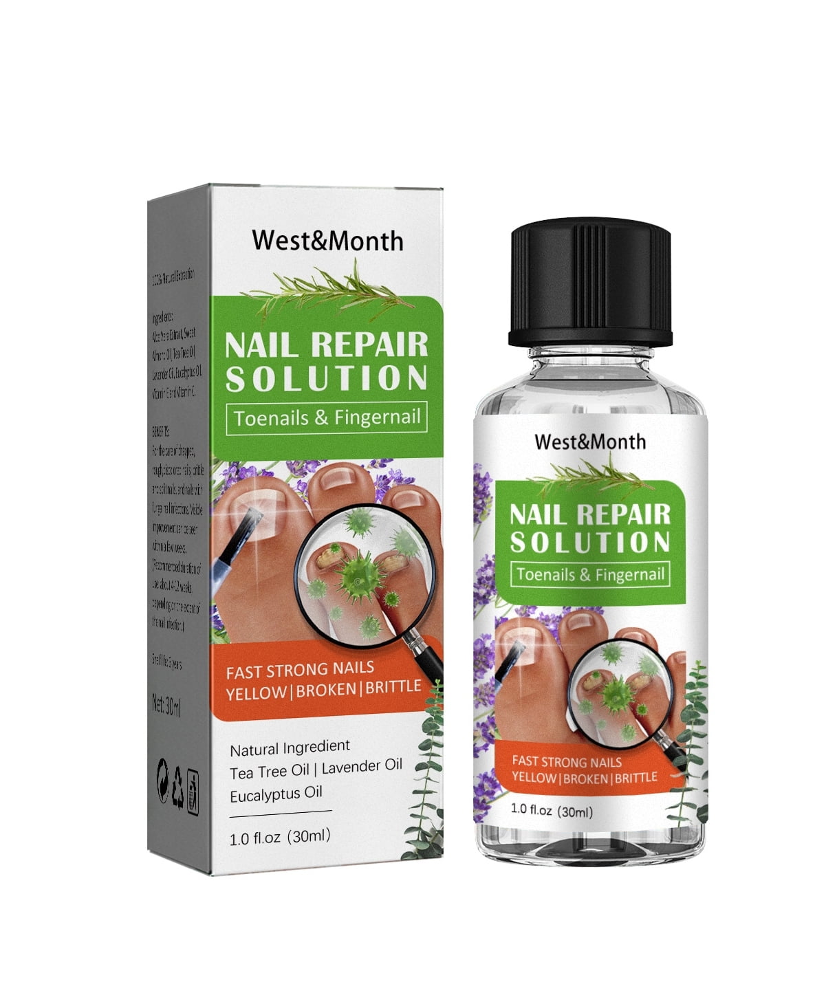 Toenail Fungus Treatment For Toenail Or Fingernail, Fast Acting Nail