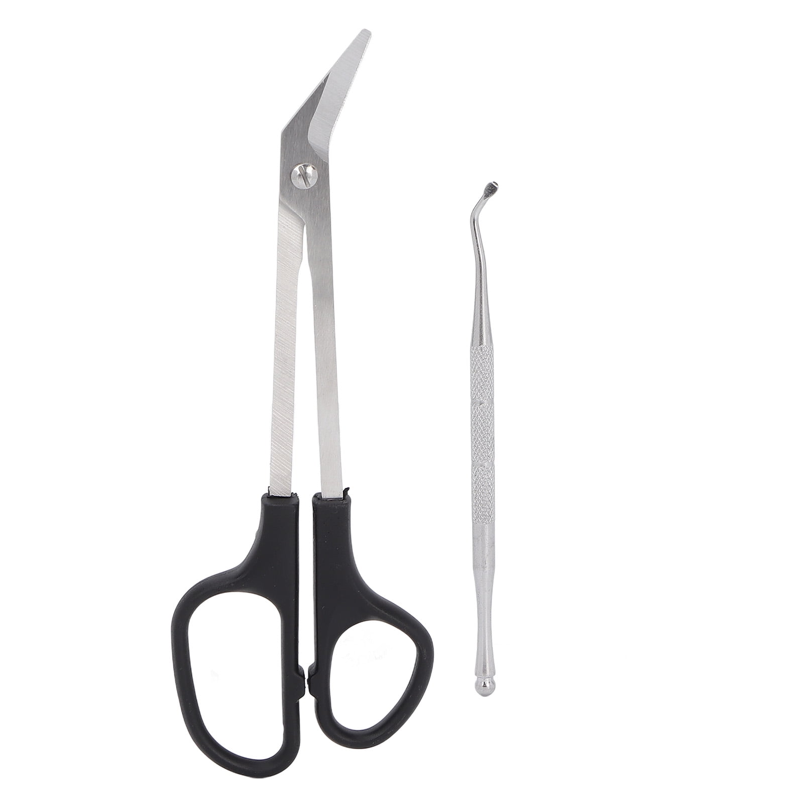 Toenail Scissors Long Handled Ergonomic Unique Design Toenail Clippers with Nail Picker for