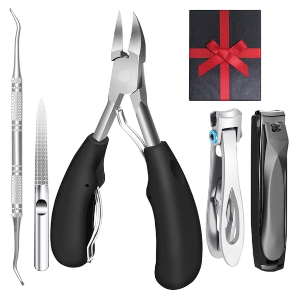 Nail TIFOR Set, Toenail TIFOR for Seniors Thick Toenails, Professional Stainless Steel Fingernail TIFOR for Manicure Pedicure Tools
