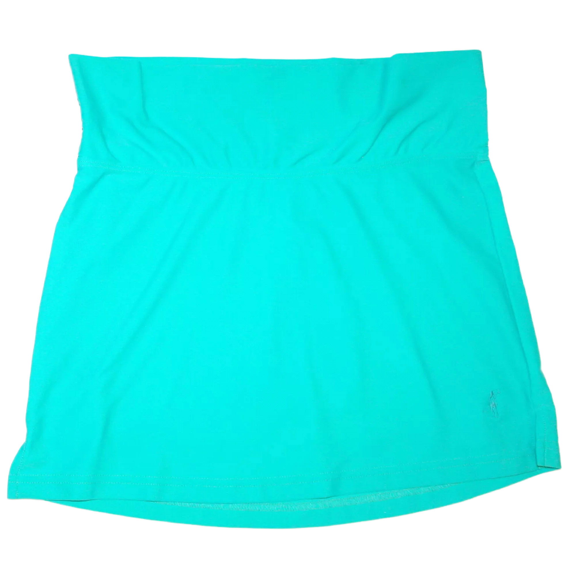 Toes On The Nose Junior Women's Knit Athletic Skirt, Teal Green (Small)