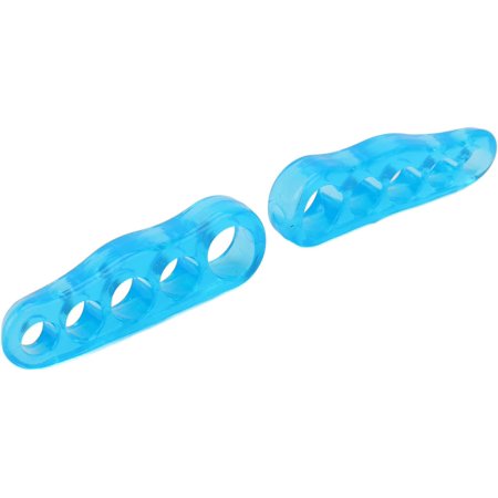 Toes Spacer, Reusable Toe Separator Flexible Prevent Friction for Overlapping Toes for Bunion (S)