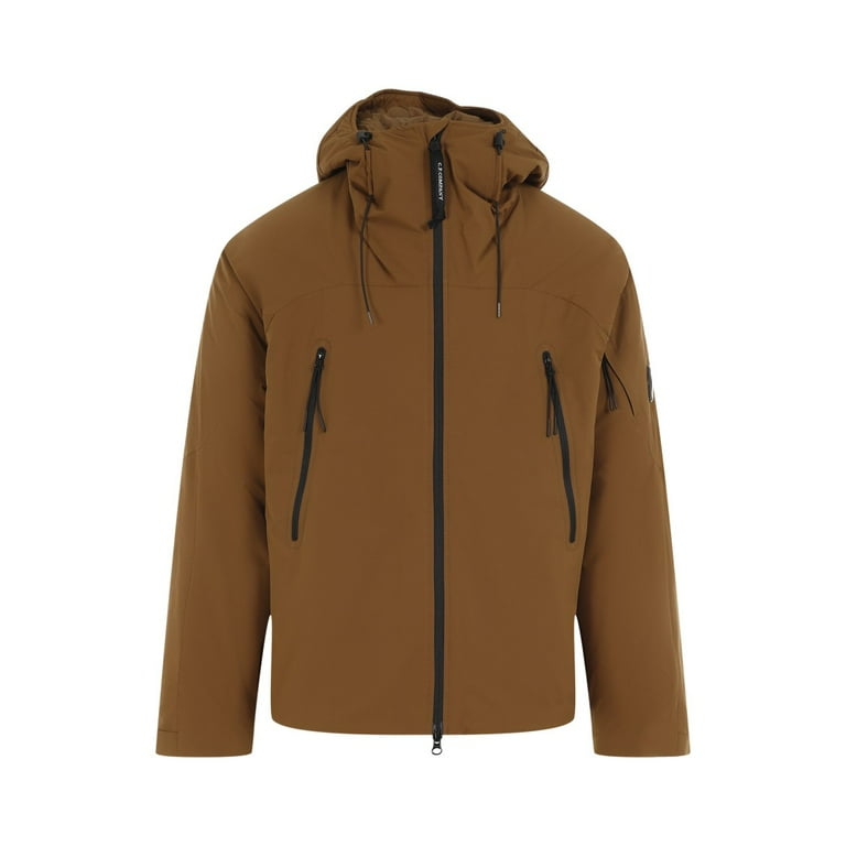 C.P. Company Male Toffee Brown Medium Jacket In Pro Tek Brown Sizes standard XXXS 7XL Walmart