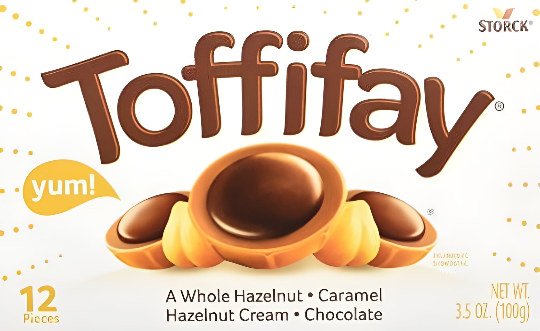 Toffifay Caramel Candies (Storck) 100 g (3.5 oz)