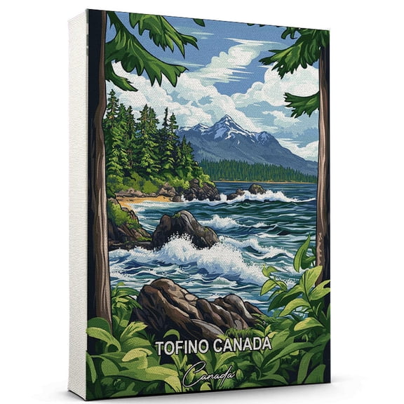 Tofino Canada Travel Global Destination Canvas Canada Canvas Celebrate Your Favorite Destination A Sophisticated Touch to Any Room
