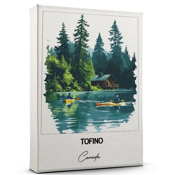 Tofino Travel Canvas Art Stunning Travel Wall Print Canada Canvas Inspired Artwork to Elevate Your Living Room or Office Ready to Hang