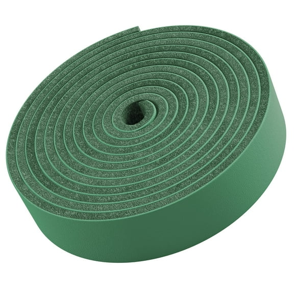 Tofl Leather Strap for Shoes Purses Jewelry Making and DIY Craft Projects Leaf Green 1 Strap 72" x 3/4"