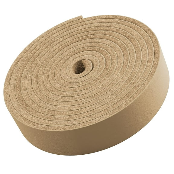 Tofl Leather Strap for Shoes Purses Jewelry Making and DIY Craft Projects Natural 1 Strap 72" x 3/4"