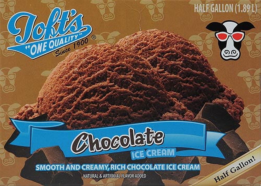 Toft's Chocolate Ice Cream 64oz