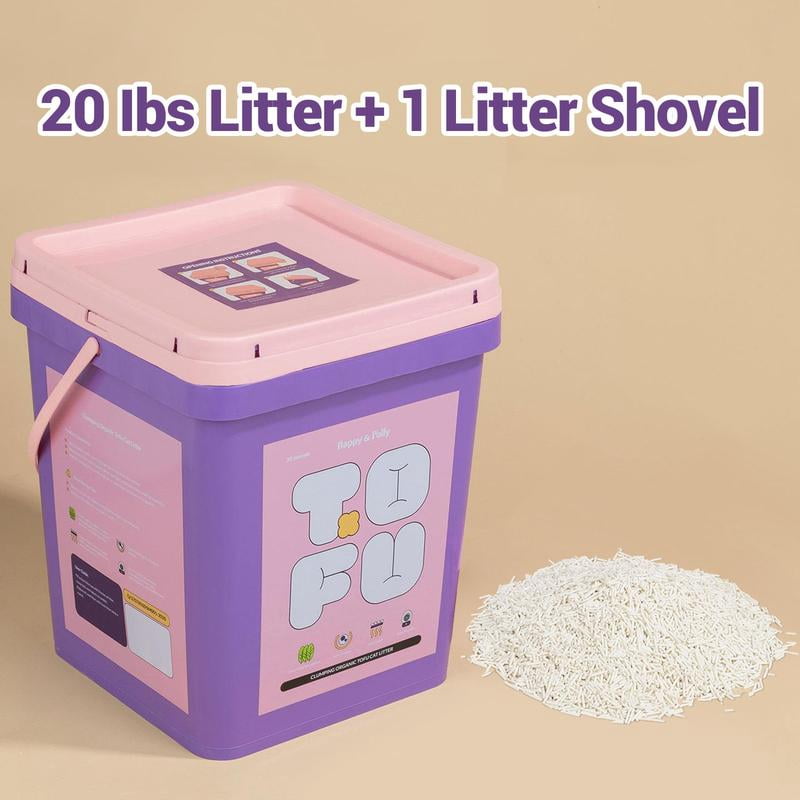 Curated visual reference: Gallery Detail: Tofu Cat Litter Clumping 100 Natural Organic Flushable Dust Free